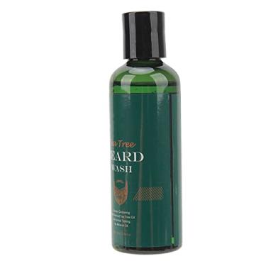 Imagem de Naroote Shampoo Beard, óleo de árvore do chá, 100 ml, refrescante para barba masculina para homens para pentear
