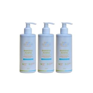 Imagem de Kit 3 Shampoo Infantil - Da Cabeça Aos Pés - Natural - Vegano - Não arde os olhos dos bebês - 250mL cada - Bebês e Crianças - Bem Essencial Cosméticos Naturais