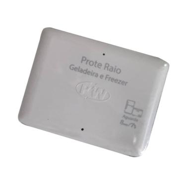 Imagem de Protetor elétrico geladeira/freezer 220v - proteção contra surtos e tensões
