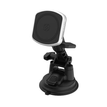 Imagem de Scosche MP2WDHD MagicMount™ Pro2 resistente, suporte para celular com ventosa extra forte, suporte magnético para para-brisas/painel com estabilizador antivibração para iPhone, Android, tablet, carro,