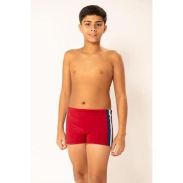 Imagem de Sunga Juvenil Boxer Recortes  divino PP Apneia-Masculino