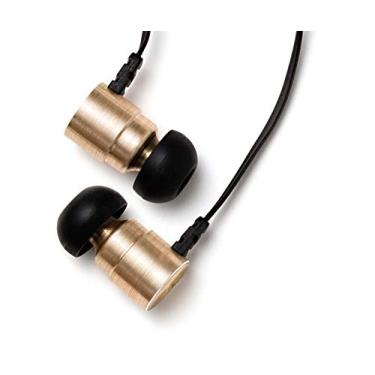 Imagem de Fones de ouvido MTL Symphonized Dual Driver Heavy Bass premium com isolamento de ruído, fones de ouvido com microfone, Dourado