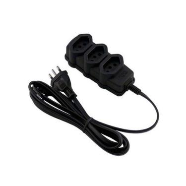 Imagem de Extensão Slim 5m 2P+T 10A 250V - INMETRO | Casulos