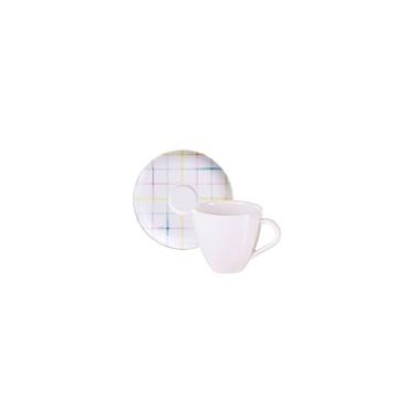 Imagem de Conjunto Xícara Expresso Tramontina Sweet Color Porcelana 95ml Tramontina