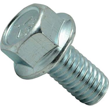 Imagem de Fixador difícil de encontrar 014973454623 parafusos de flange serrilhados, 3/8-16 x 3/4, peça-10