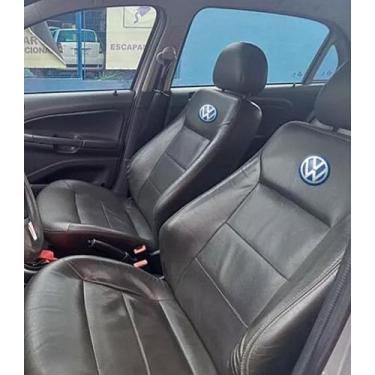 Imagem de Capa Banco Couro 100% Impermeável Original Volkswagen T CROSS  - COURO