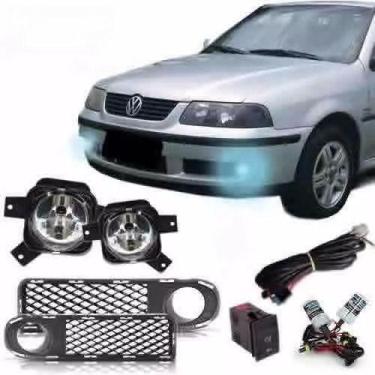 Imagem de Kit Farol Milha Gol G3 Saveiro Parati Bt Original Fase 1 + Xenon 6000k