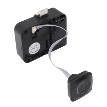 Imagem de Fechadura de Gabinete Com Impressão Digital – Fechadura Biométrica Sem Chave, Ideal para Gavetas, Guarda-roupas – Segurança de Impressão Digital Alimentada por Bateria