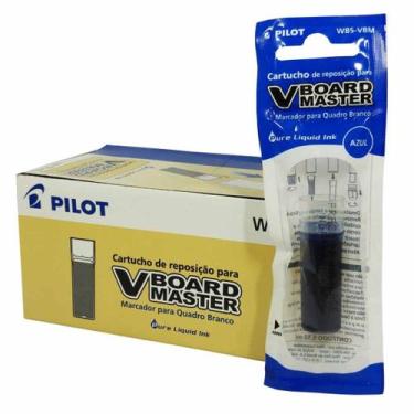 Imagem de Refil para Pincel Pilot Board Master Azul 12 Unidades