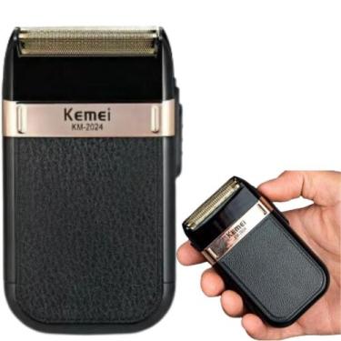 Imagem de Aparador Barbeador Acabamento Barba Cabelo Kemei Km-2024 - AL