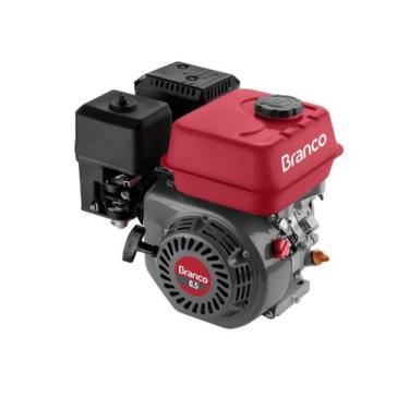 Imagem de Motor Gasolina 6,5CV Eixo H Partida Manual B4T-6.5H Branco