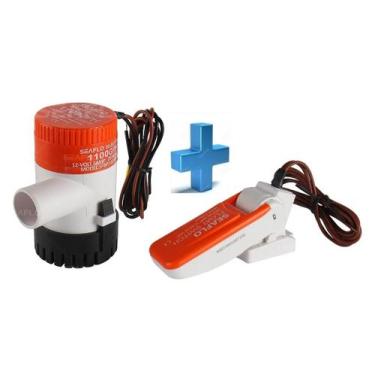 Imagem de Bomba De Porão 1100gph + Automático Barco Original Seaflo