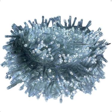 Imagem de Pisca Estrobo fio transparente  40m 1400Leds Bivolts a Prova D'agua - 