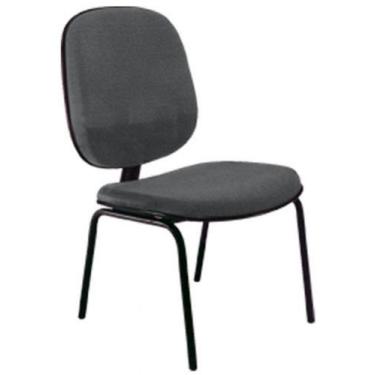 Imagem de Cadeira Diretor Fixa para Escritório Linha Uno Marrom - Design Office 