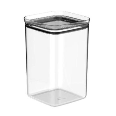 Imagem de Pote Hermético Em Acrílico Block Maxxi Natural 3,5 Litros - Ou