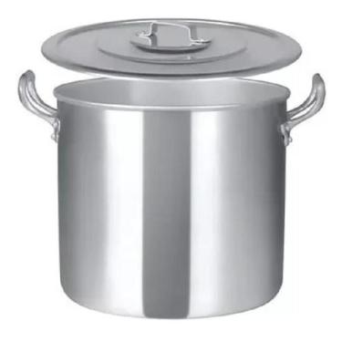 Imagem de Caldeirão Hotel em Alumínio 32cm 22l - Alta Qualidade - Sao Jorge