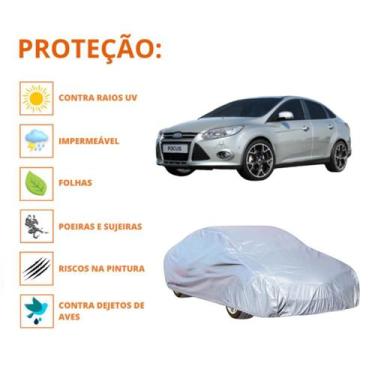 Imagem de Capa Cobrir Carro Focus Sedan Proteção Qualidade Impermeável - Mosaner