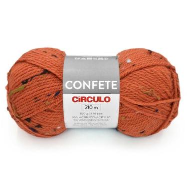 Imagem de Lã Confete Círculo 100g 210 metros - Circulo, 3249 Licor