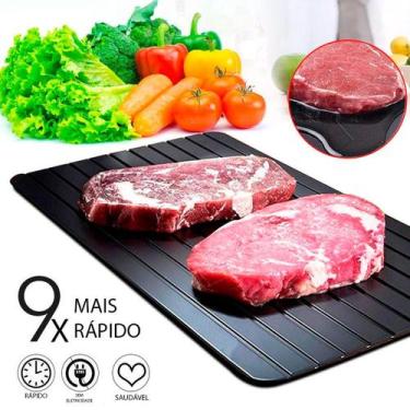 Imagem de Placa Mágica Descongelante Multiuso Para Alimentos Diversos - BIVENA