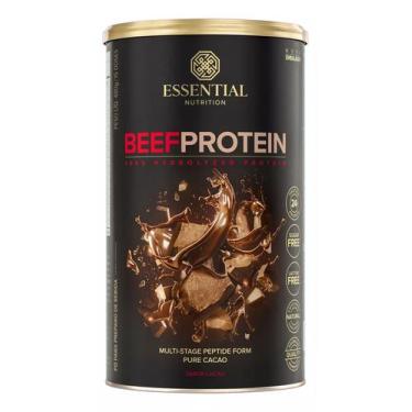 Imagem de Beef Protein 100% Hidrolizada Essential Nutrition 480g Cacau, Cacau