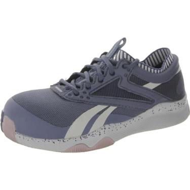Imagem de Reebok Work HIIT TR Work Comp Toe feminino Oxford, Azul, 8 Wide