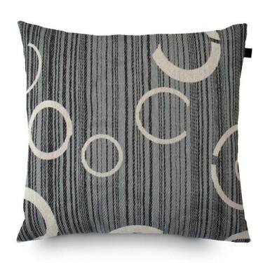 Imagem de Almofada Jacquard Tripolli Asteca 40x40cm Preto - FASTLAR