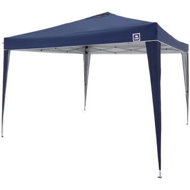 Imagem de Tenda Gazebo Dobravel Portatil Desmontavel Belfix 3x3 Azul