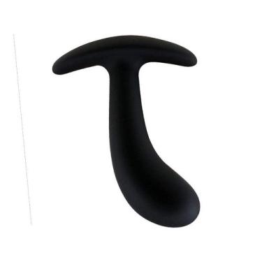 Imagem de Plug Anal e Estimulador de Próstata em Silicone 12,5x3,5 Cm