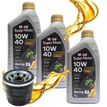 Imagem de Troca de Óleo P/ Suzuki Gladius 650 / Inazuma 250 / Dl Vstrom 650 Mobi