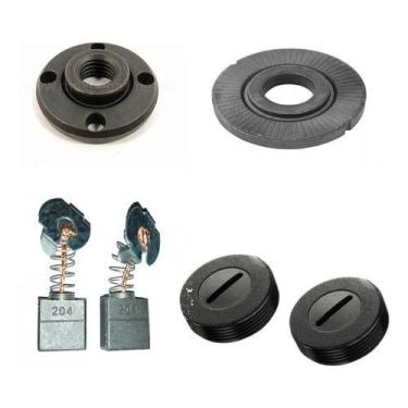 Imagem de Flange Esmerilhadeira Ga9020 Ga7020 Makita + Carvão E Tampa - RJ Peças