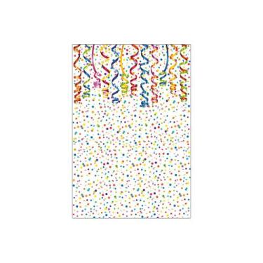 Imagem de Painel De Festa Vertical 1,50 x 2,20 - Efeito Serpentinas Confetes Col
