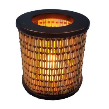 Imagem de Mini Luminária Lanterna Decorativa Vela de Led - CL DECORAÇÕES ARTESAN