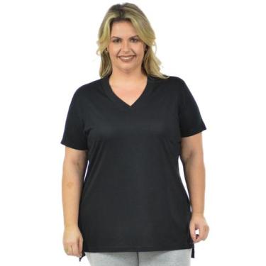 Imagem de Blusa Plus Size Mullet DX Nova - Fenomenal, Preto, 46