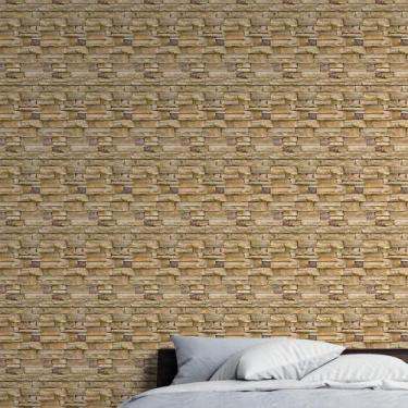 Imagem de Papel de Parede Adesivo 3D Pedras NP054 0,58x2,5M - Adesivo BR