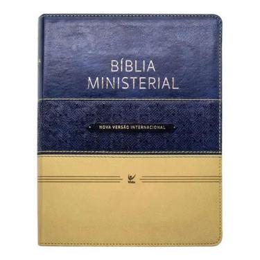 Imagem de Bíblia Ministerial Nvi - Luxo Azul