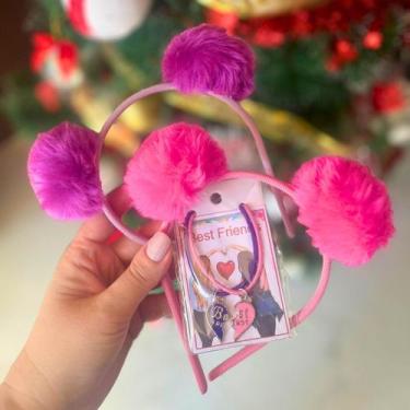 Imagem de Kit Acessório Infantil para Meninas Best Friends com Tiara e Colar de 