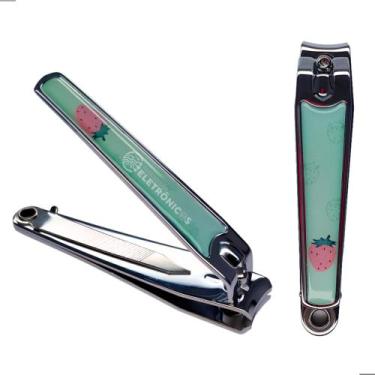 Imagem de Alicate de Unha Grande com Lixa Profissional Cortador Inox Estampado c