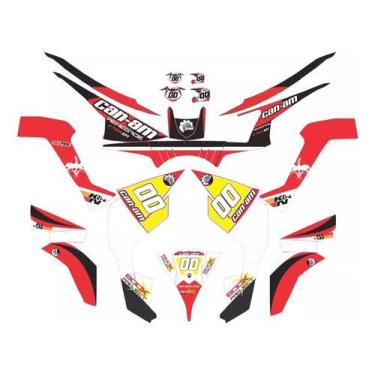 Imagem de Adesivos Quadriciclo Can Am Renegade 800 0,60mm 3m Cn006 - SPTS