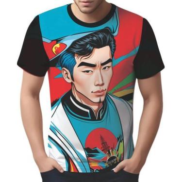 Imagem de Camisa Camiseta Tshirt K-pop Moda Coreana Pop Art Ásia 8 - Enjoy Shop,