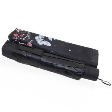 Imagem de Guarda Chuva Grande Com Proteção Solar Reforçado Contra Vento BORBOLET