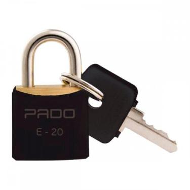 Imagem de Cadeado Pado Color 20 Preto - pado cadeados