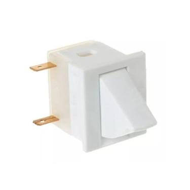 Imagem de GE WR23X31507 Interruptor de luz de porta de geladeira, branco