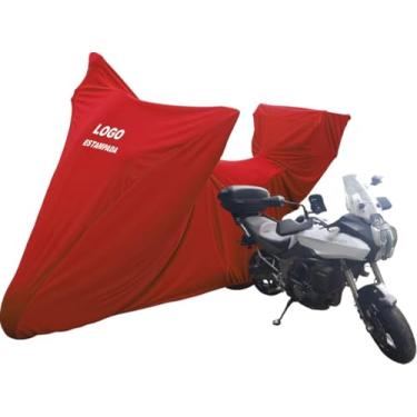 Imagem de Capa Sob Medida Moto Compatível Com Kawasaki Versys 1000 Top Case Bauleto (Vermelho)