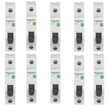 Imagem de 20 Disjuntores 40A Monofásico 3kA 127/220V Schneider