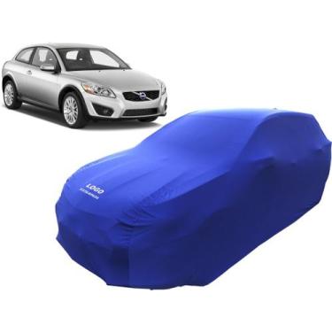 Imagem de Capa Para Carro Volvo C30 Proteção Contra Riscos - Mz, Azul