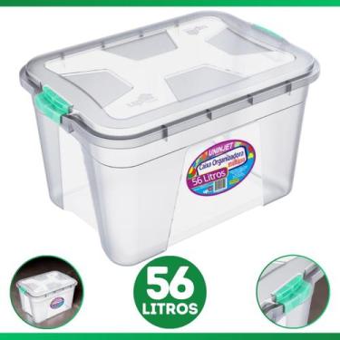 Imagem de Caixa Organizadora Multiuso Armazenamento Organização Tamanho Grande T