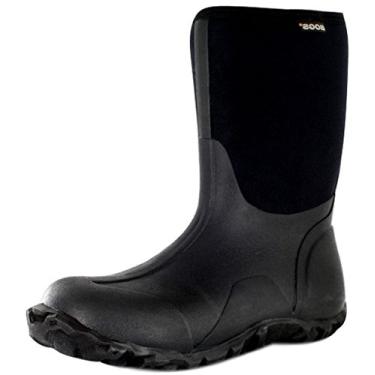 Imagem de Bogs Men's Classic Mid Waterproof Insulated Rain Boot, Black, 14 D(M) US