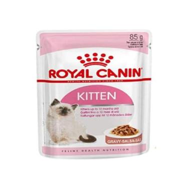 Imagem de Ração Úmida Royal Canin Gato Filhote kitten Sachê 85g cx12un