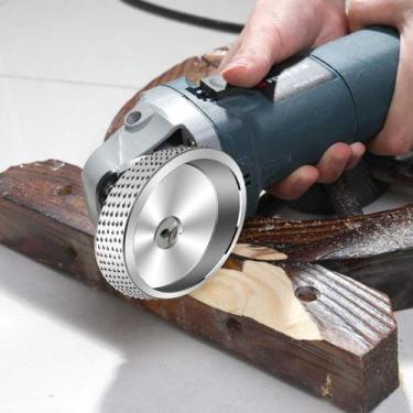 Imagem de Disco Rebolo Esmerilhadeira Madeira Desbaste Lixa Escariar - SteelTool