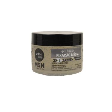 Imagem de Salon Line Men Essence Fixação Média Gel Fixador 300ml